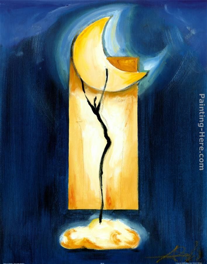 Moon Dance painting - Alfred Gockel Moon Dance art painting
